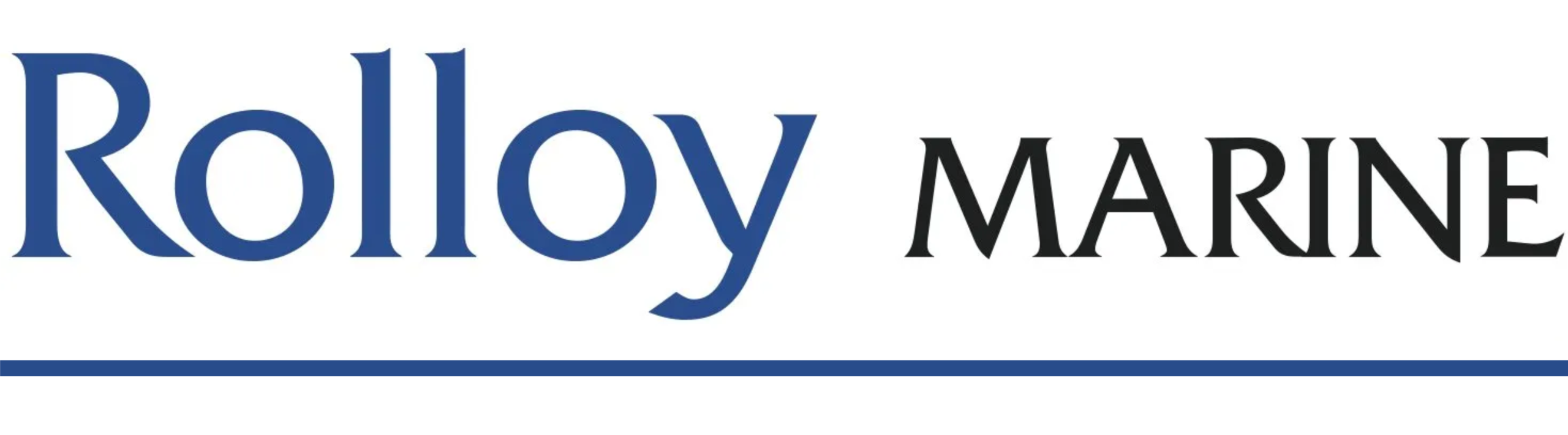 Logotipo Rolloy Marine con fondo