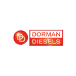Logo Dorman Diesels colaborador Rolloy Marine sin fondo